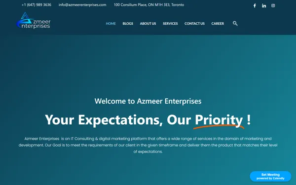 img of B2B Digital Marketing Agency - AZMEER Enterprises